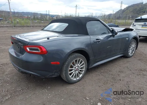 2017 Fiat 124 Spider Classica from USA, damaged, VIN JC1NFAEK7H0106877